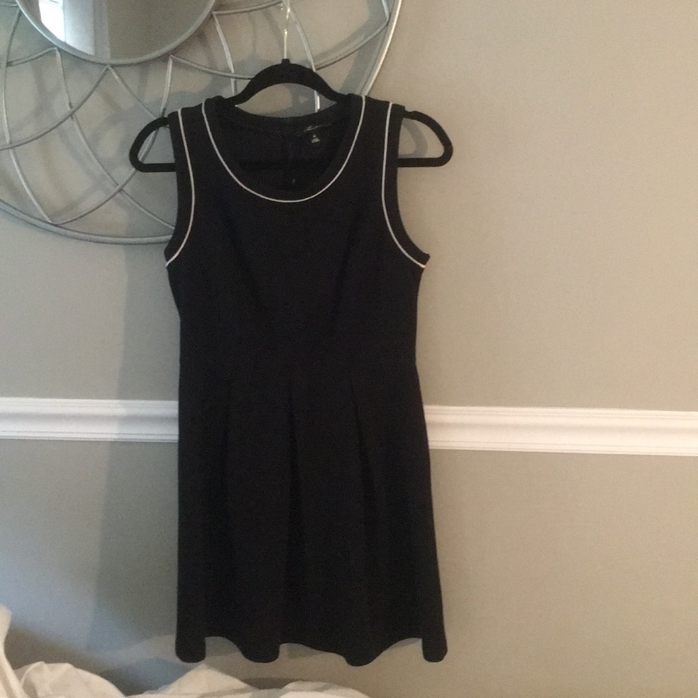 Black and white summer dress